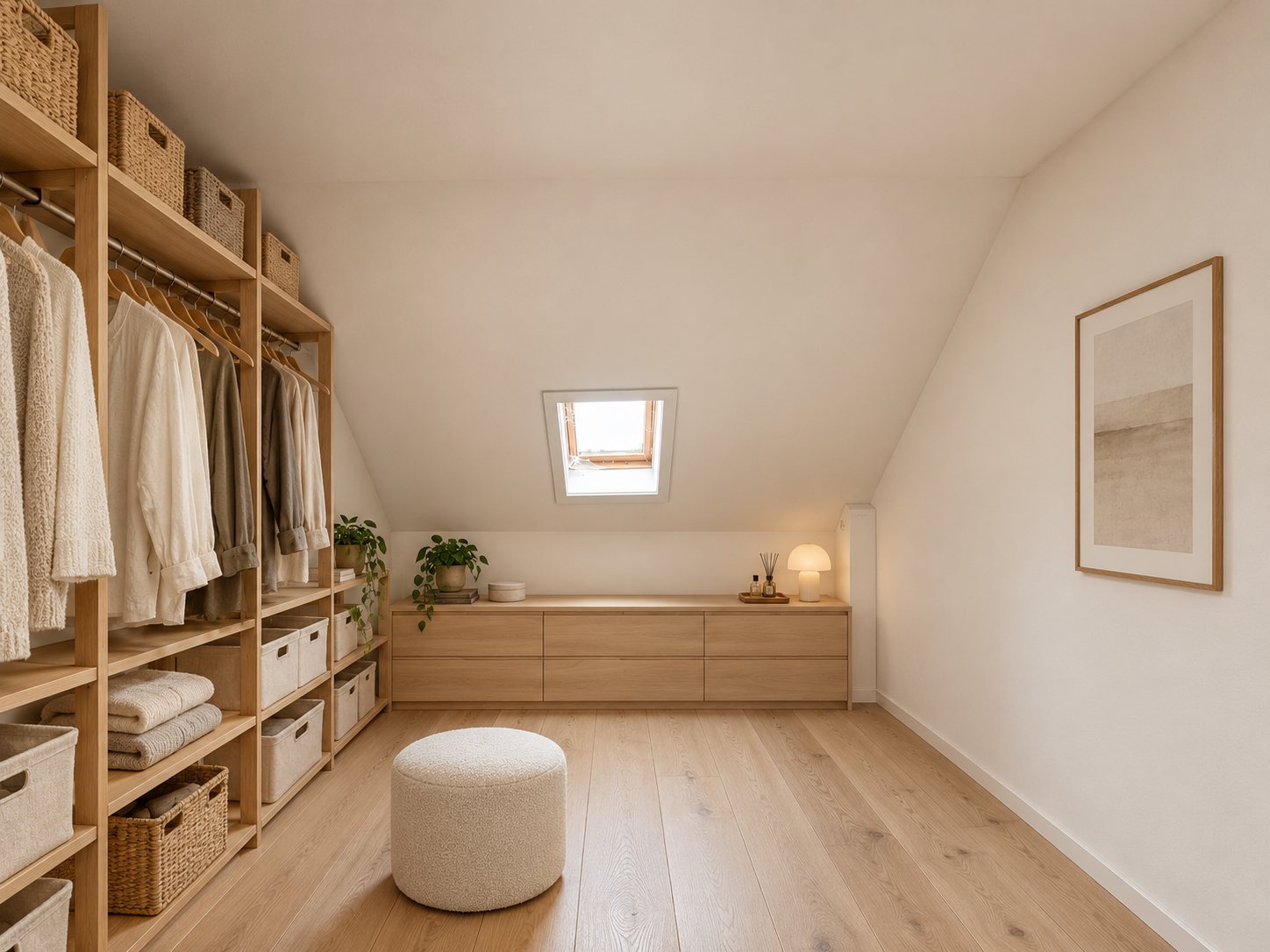 Le même espace en dressing (concept)